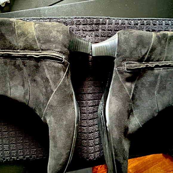 Aravon New Balance Erica Boots Black Suede Casual Mid Calf  Women’s size  9B - Picture 3 of 11